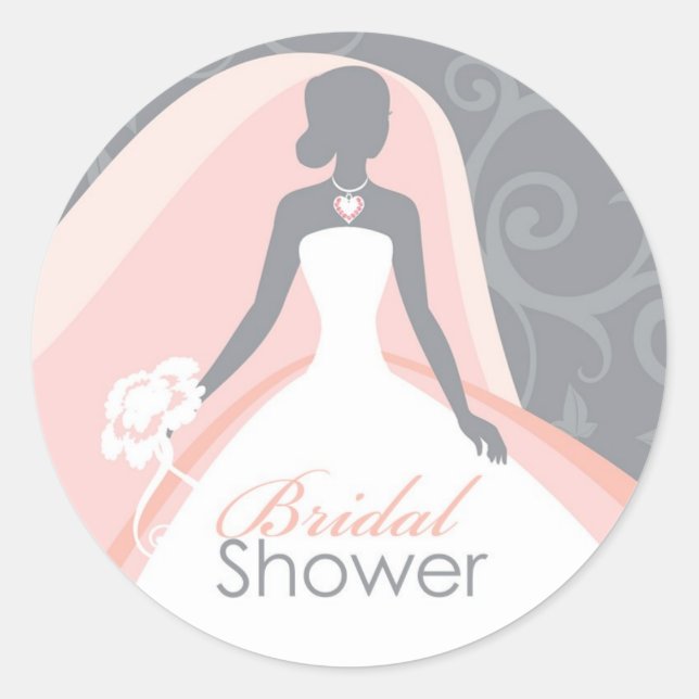 Bridal Shower Stickers (Front)