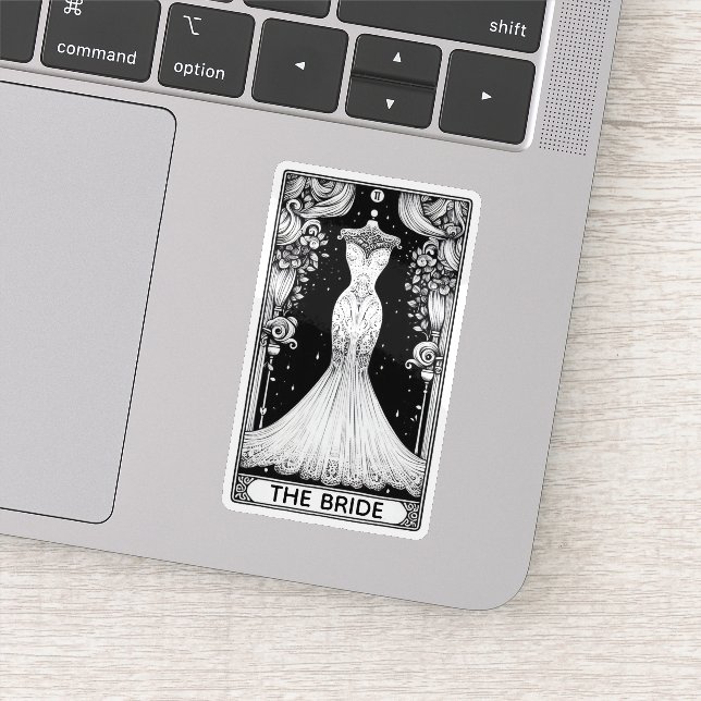 Bridal Shower Tarot Sticker (Detail)
