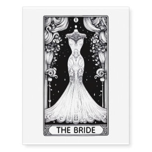 Bridal Shower Tarot Temporary Tattoos