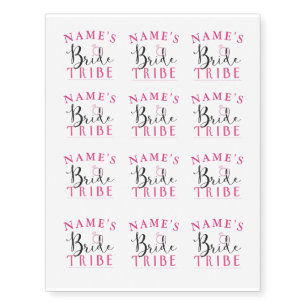 Bridal Shower Tattoos Bride Tribe Bachelorette