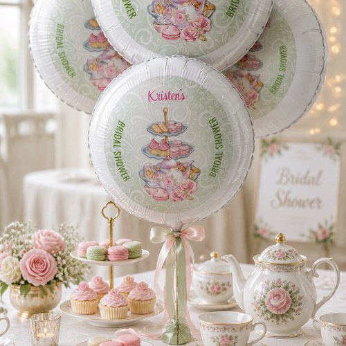 Bridal Shower Tea Party Balloons