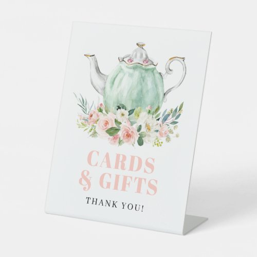 Bridal Shower Tea Party Cards  Gifts Sign