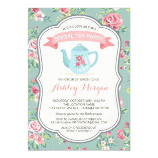 tea party invitation
