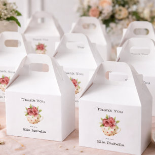 Bridal Shower Tea Party Favor Boxes