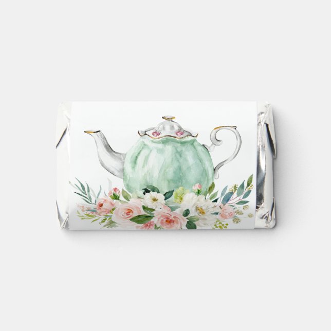 Bridal Shower Tea Party Hershey's Miniatures (Front)