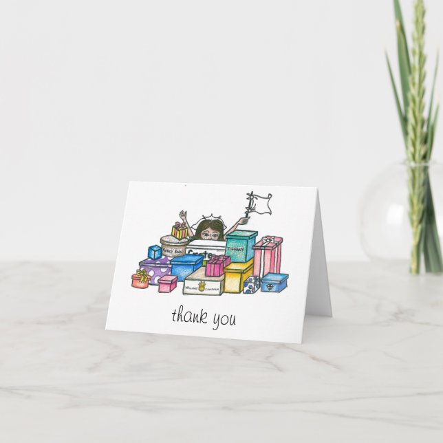 Bridal Shower Thank you (Front)