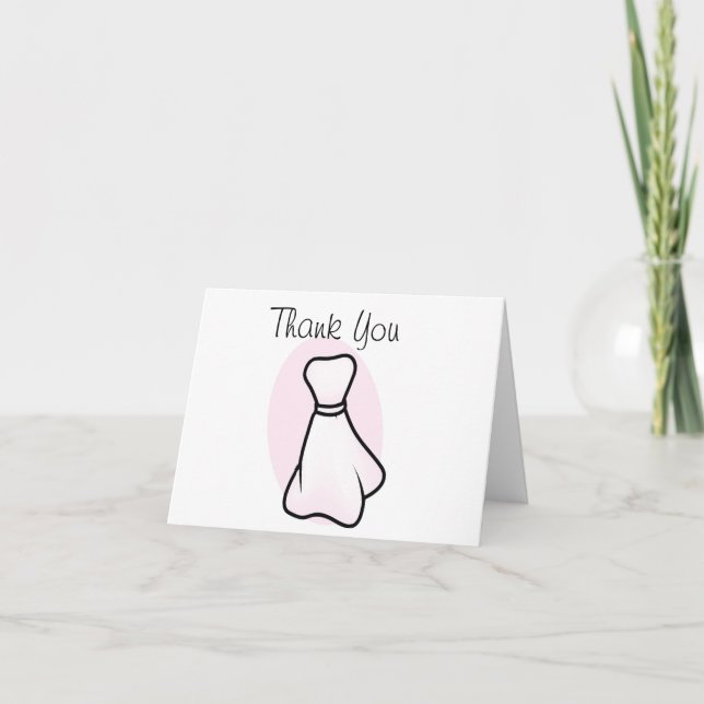 Bridal Shower Thank You Card (Front)