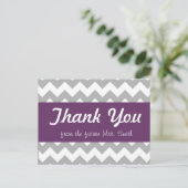 bridal shower thank you card (Standing Front)