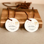 Bridal Shower Thank You Favor Tag, Bridal Brunc Favor Tags<br><div class="desc">These Bridal Shower Thank You Favor Tags feature hand-painted champagne flutes and is a great way to create personalized tags or labels for your bridal shower, bridal brunch or special event! Easily edit most wording to match your event! Text colors are fully editable —> click the "Edit Using Design Tool"...</div>