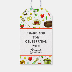 Bridal Shower Thank You Gift Tags