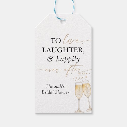 Bridal Shower Thank You Tags Bridal Brunch Gift Tags