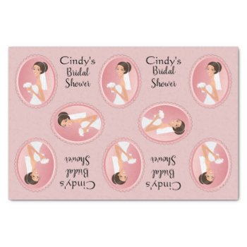 Bridal Shower Tissue Paper by Xuxario at Zazzle
