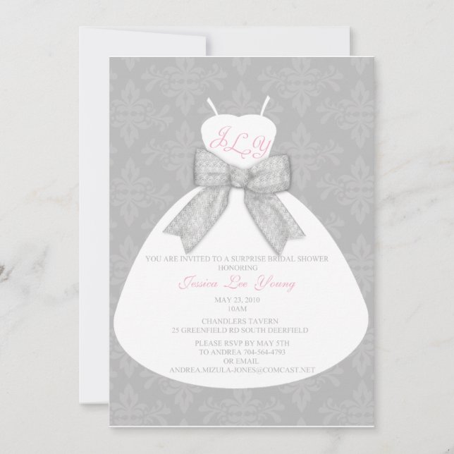 Bridal Shower (Today's Best Award) Invitation (Front)