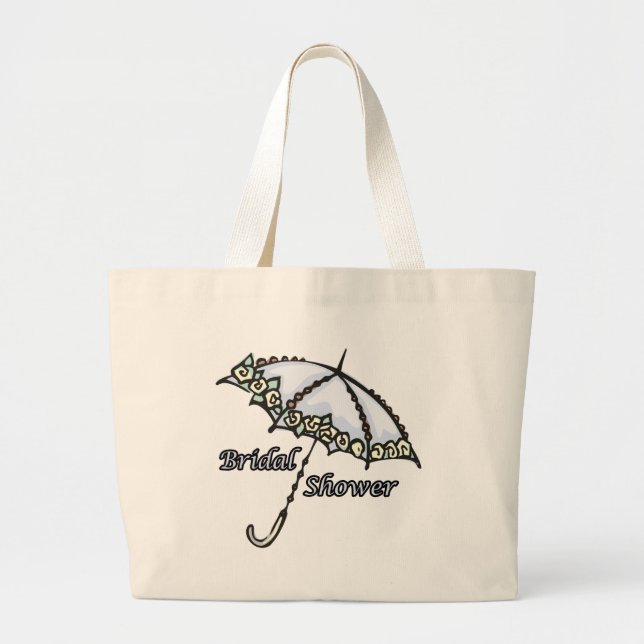 Bridal Shower Tote Bag (Front)