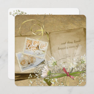 Bridal Shower Vintage Album Invitation