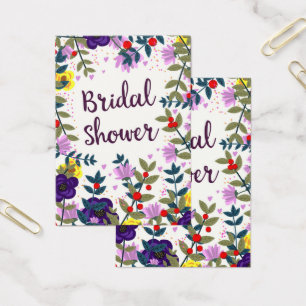 Bridal Shower Vintage Flowers