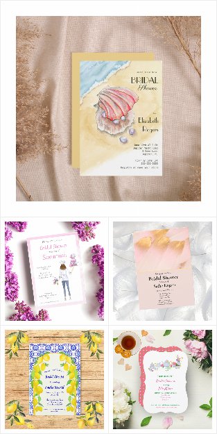 Bridal Shower & Wedding Collection
