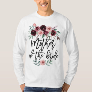 Bridal Shower Wedding Gift for Bride Mom Mother of T-Shirt