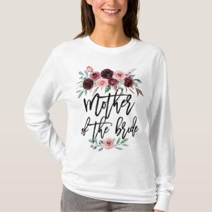 Bridal Shower Wedding Gift for Bride Mom Mother of T-Shirt