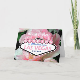 Bridal Shower WEDDING IN Las Vegas Card Flower 4