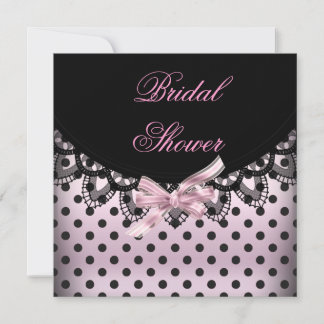 Bridal Shower Wedding Shower Party Zebra Invitation