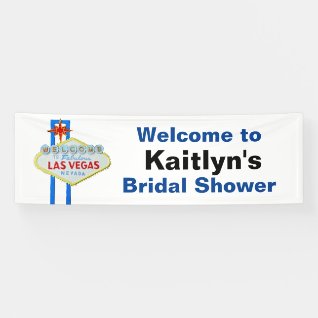 Bridal Shower Welcome Sign (Horizontal)