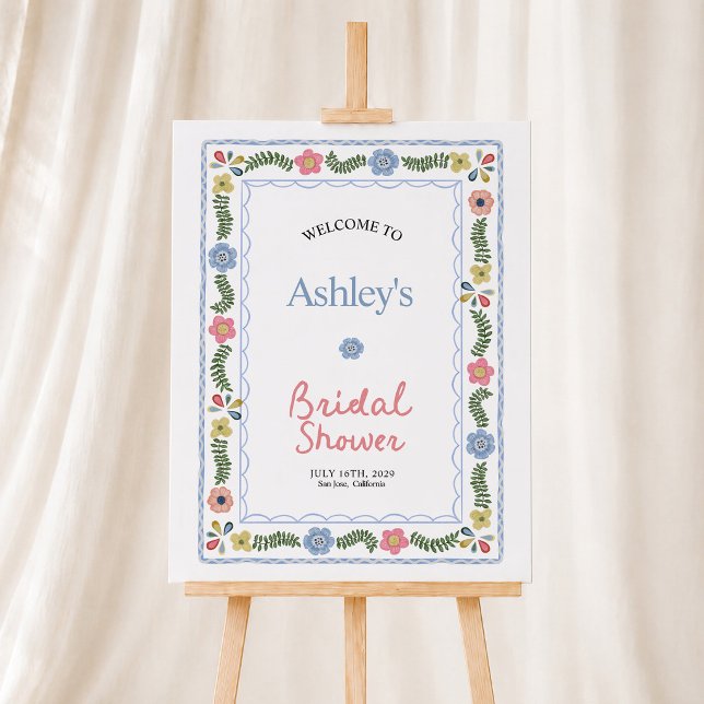 Bridal Shower Welcome Sign (Creator Uploaded)
