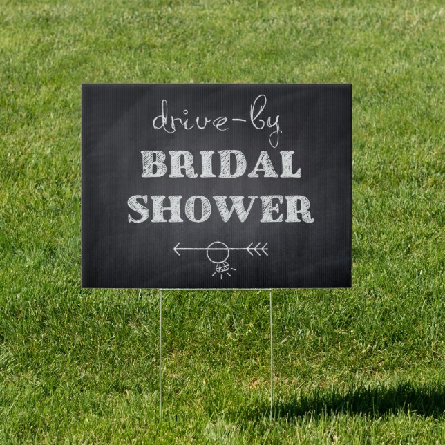 Bridal Shower welcome sign (Insitu)