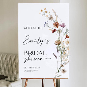 Bridal Shower Welcome Sign   Welcome sign template