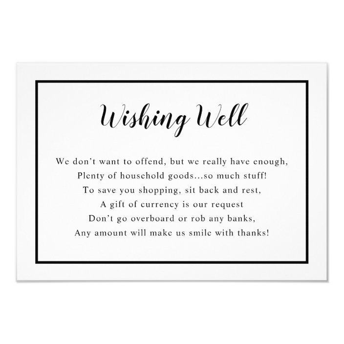 Wallpaper Bridal Shower Wishing Well Card Custom Color Zazzle Com Desktop Wallpaper