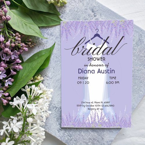 Bridal Shower with QR code Invitation