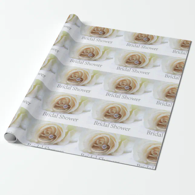 Bridal Shower Wrapping Paper Zazzle