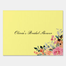 Bridal Shower Yard Sign