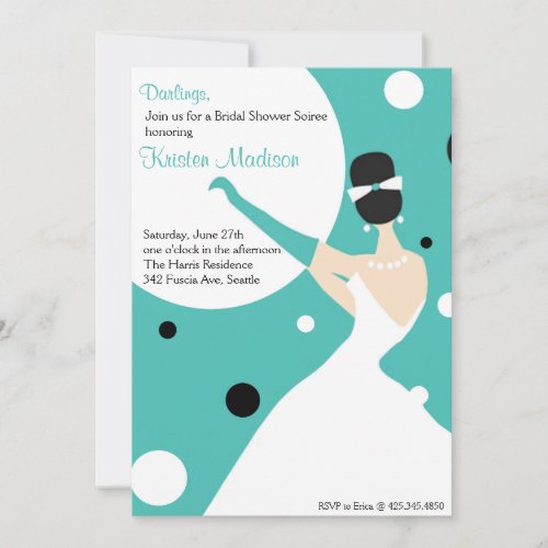 Bridal Soiree Custom Invitation