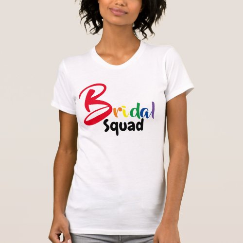 Bridal Squad T_Shirt
