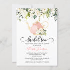 Bridal Tea Bridal Shower Invitation - Pink