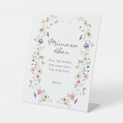 Bridal Tea Mimosa Sign