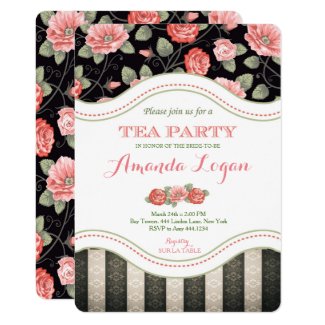 Bridal Tea Party Invitation