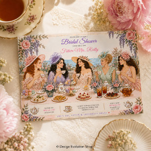 Bridal Tea Party Invitation