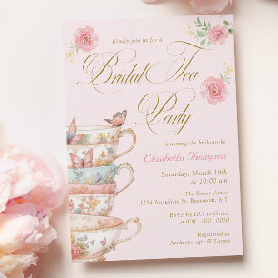 Bridal Tea Party  Invitation