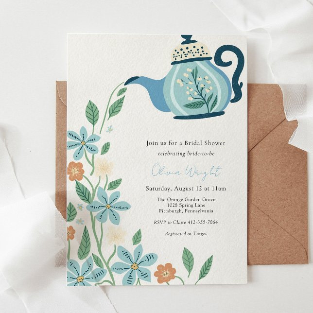 Bridal Tea Party Shower  Invitation (Creator Uploaded)
