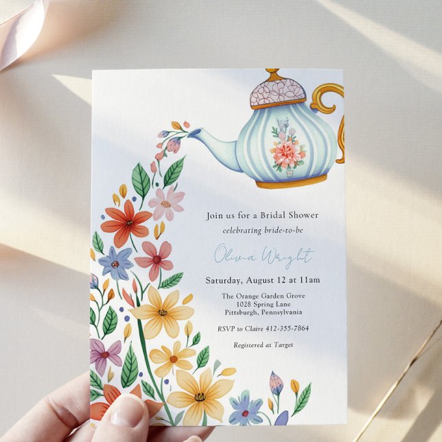 Bridal Tea Party Shower  Invitation (Creator Uploaded)