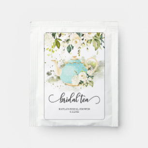 Bridal Tea Party Tea Bag - Blue WC CUSTOM Tea Bag Drink Mix