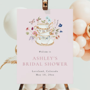 Bridal Tea Welcome Foam Board