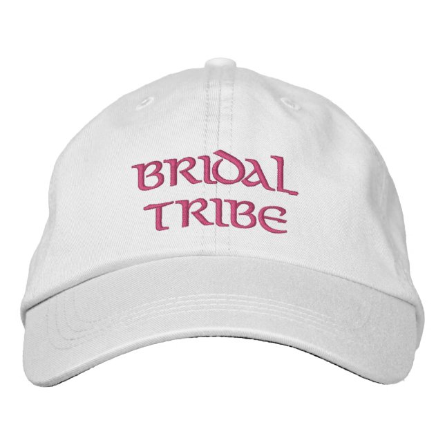 Bridal Tribe Embroidered Baseball Cap (Front)