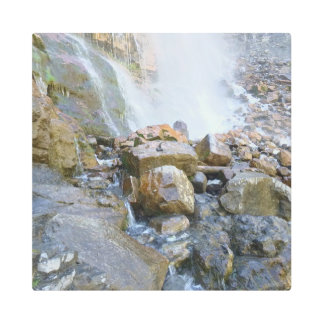 Bridal Veil Falls bottom Metal Print