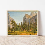 Bridal Veil Falls, California | Albert Bierstadt Poster