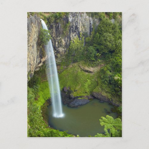 Bridal Veil Falls New Zealand Postcard