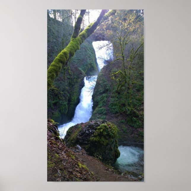Bridal Veil Falls, OR Poster (Front)
