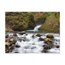 Bridal Veil Falls Oregon Waterfall Postcard